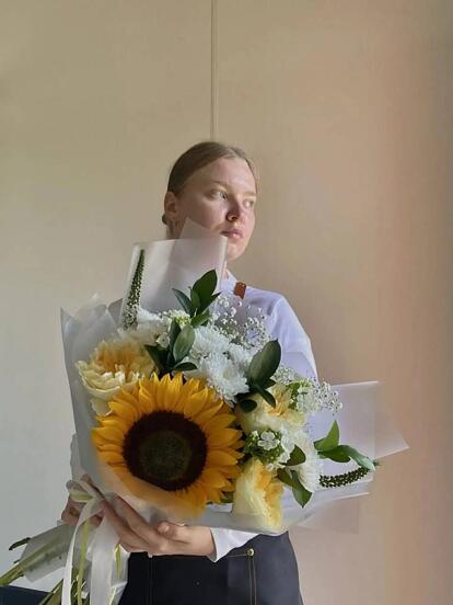 Букет Подсолнух 