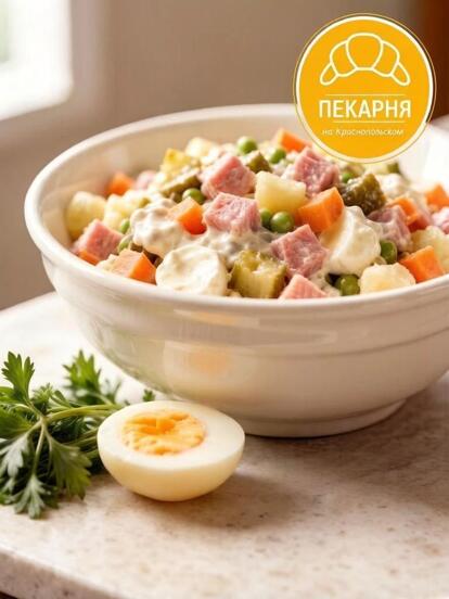 Меню салатов  